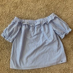 Vineyard Vines Off the Shoulder Shirt